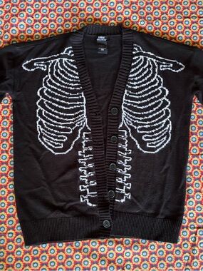Skeleton cardigan